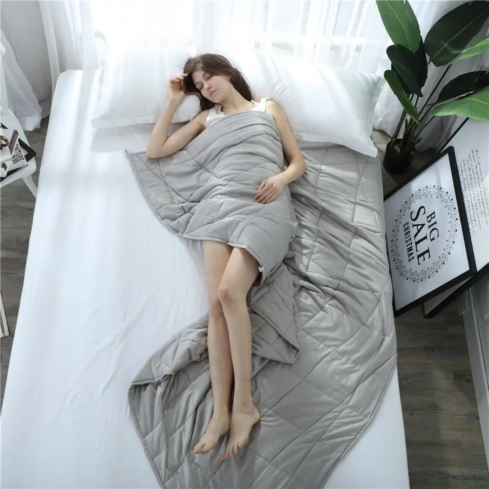 

1PCS Weight Blanket For Adult home Supplies Blankets Decompression Sleep Aid Pressure Weighted Sleep Aid Increase Pressure Quilt
