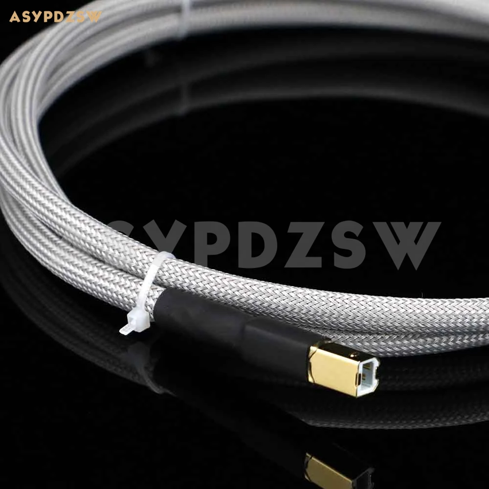 HI FI DIY 4N DAC декодирование из стерлингового серебра штекер USB Type A для передачи