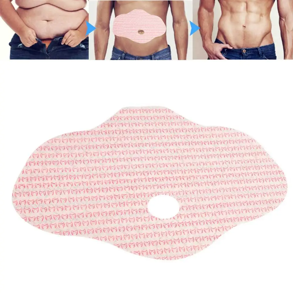 

5 Pcs Pure Herbal Medicine Minus Belly Button Stickers Detoxification Pad Fat Burning Thin Small Waist Shaping Body Keep Body