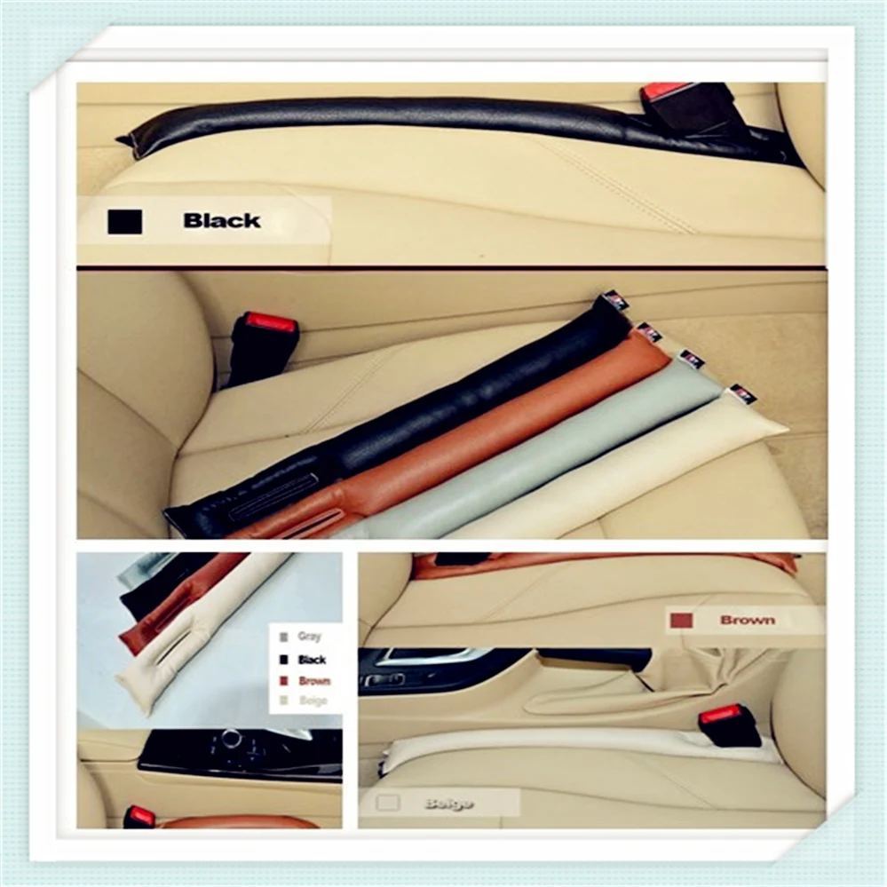 

Car Seat Cushion Crevice Gap Leather Leakproof Protector for Fiat Fiorino 595 500 500S Toro Fullback Aegea 500X Argo 500L 124