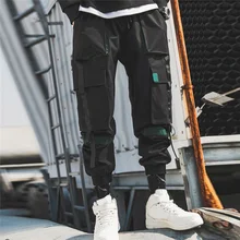 Мужские брюки карго, уличная одежда, мужская мода, стиль, индивидуальные однотонные комбинезоны различных цветов, девять минут, брюки, pantalon hombre