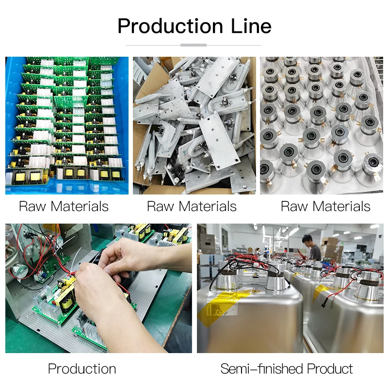 180W Laboratory Ultrasonic Cleaner 6L PCB Hardware DPF Ultrasound Bath