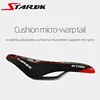 STARBK Bicycle Saddle Skidproof Bike Saddle Seat Cushion Bicycle Parts MTB Road Mountain Bike Cycling Bicycle Saddle ► Photo 3/6