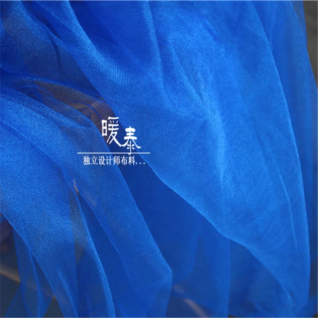 Royal Blue Tulle Fabric