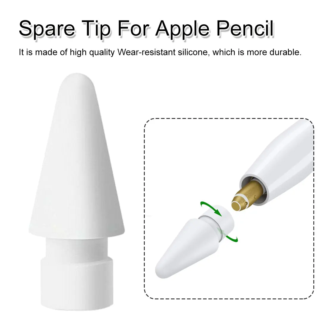 Ручка для тачскрина Nib для Apple Pencil Tip Замена Stylus iPad Pro Generation Универсальный
