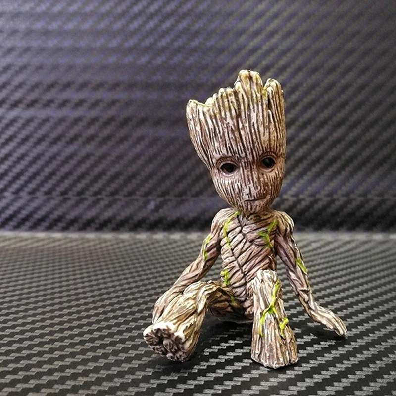 Новое поступление Marvel Дэдпул персональный автомобиль орнамент фигурка Сидящая Модель Аниме мини кукла украшение автомобиля аксессуары для автомобиля - Название цвета: F