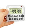 Digitale Electrical Time Timer LCD School Sports Kitchen Cooking 12 Key Count Down Up Stopcontact Magnetic Coffee Alarm Clock 3
