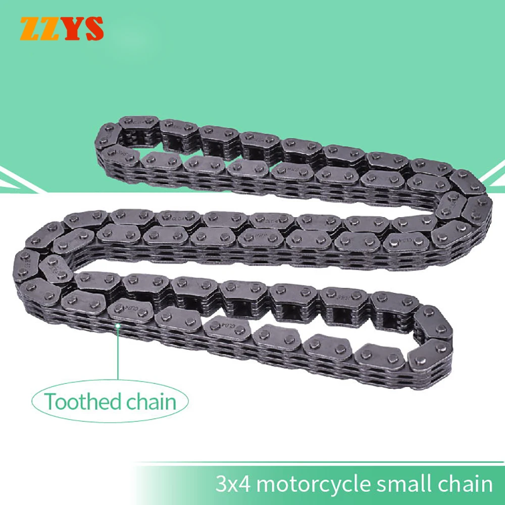Цепь ГРМ для мотоцикла 3x4 118L 118 звеньев Kawasaki ZX400 ZX-4 ZXR400R ZXR400 ZXR400L KLF400 KLF400B KLF ZXR ZX 400 ZX4 |
