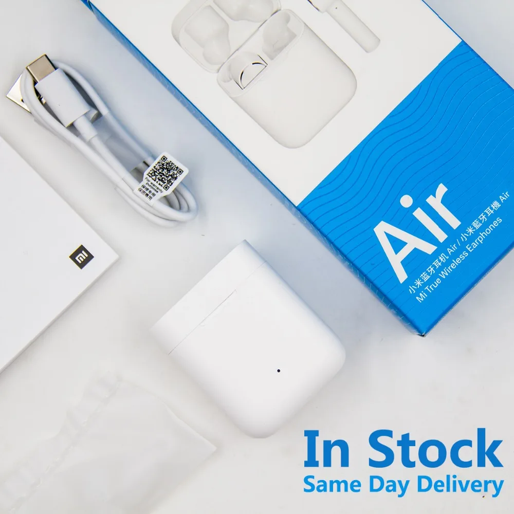 Оригинальные Xiaomi Air TWS True беспроводные Bluetooth наушники с активным шумоподавлением Smart Touch двусторонние наушники