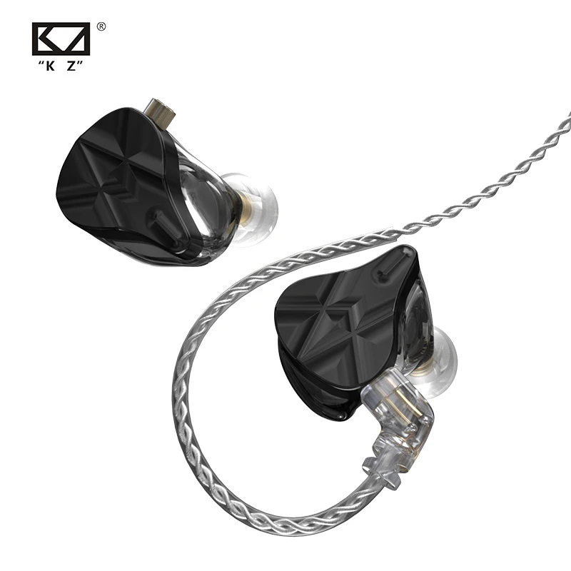 KZ ASF Earphones Noise Cancelling Earbuds Sport