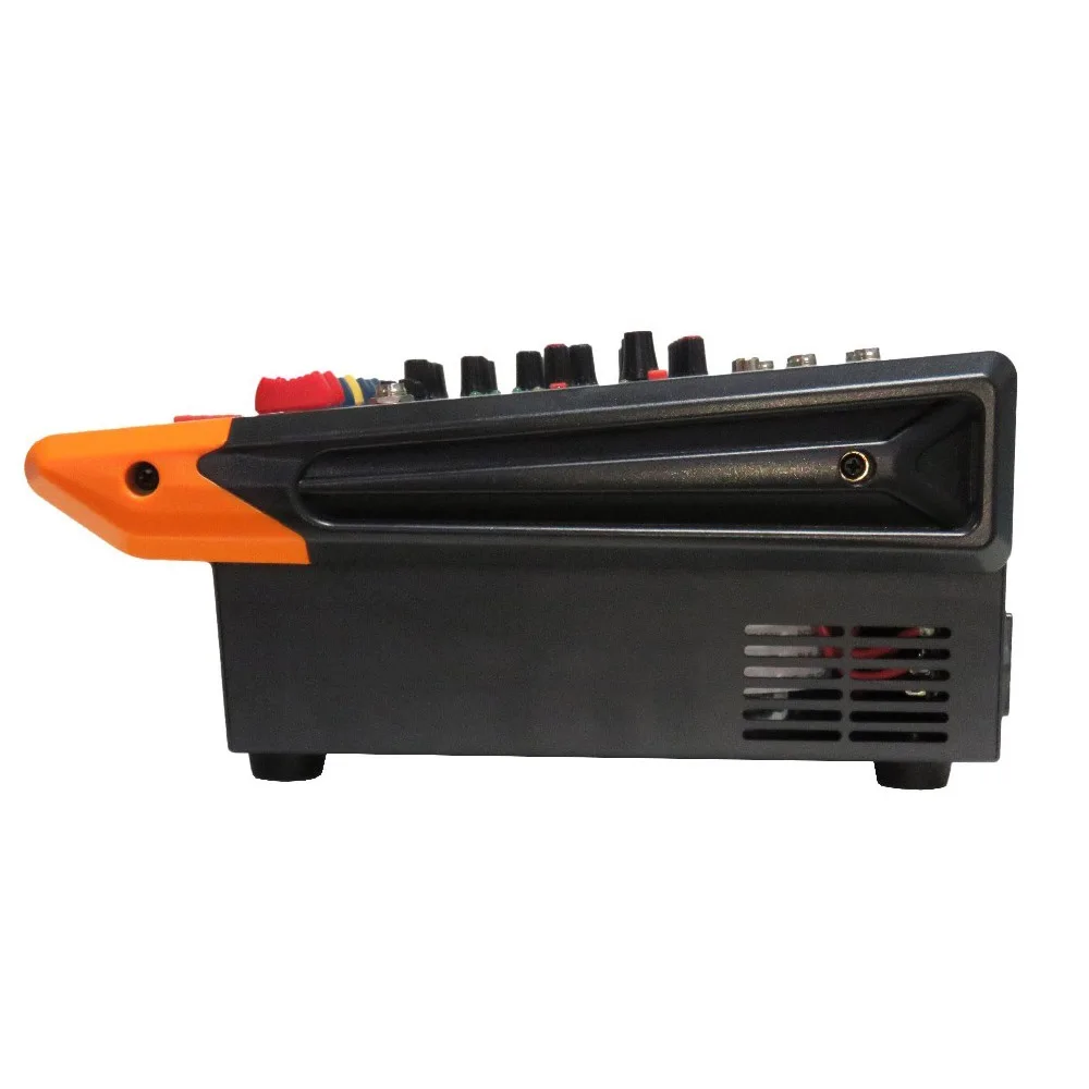 side of pro powered amplifier mixers with bluetooth usb mp3 play for stage audio pa  dj system