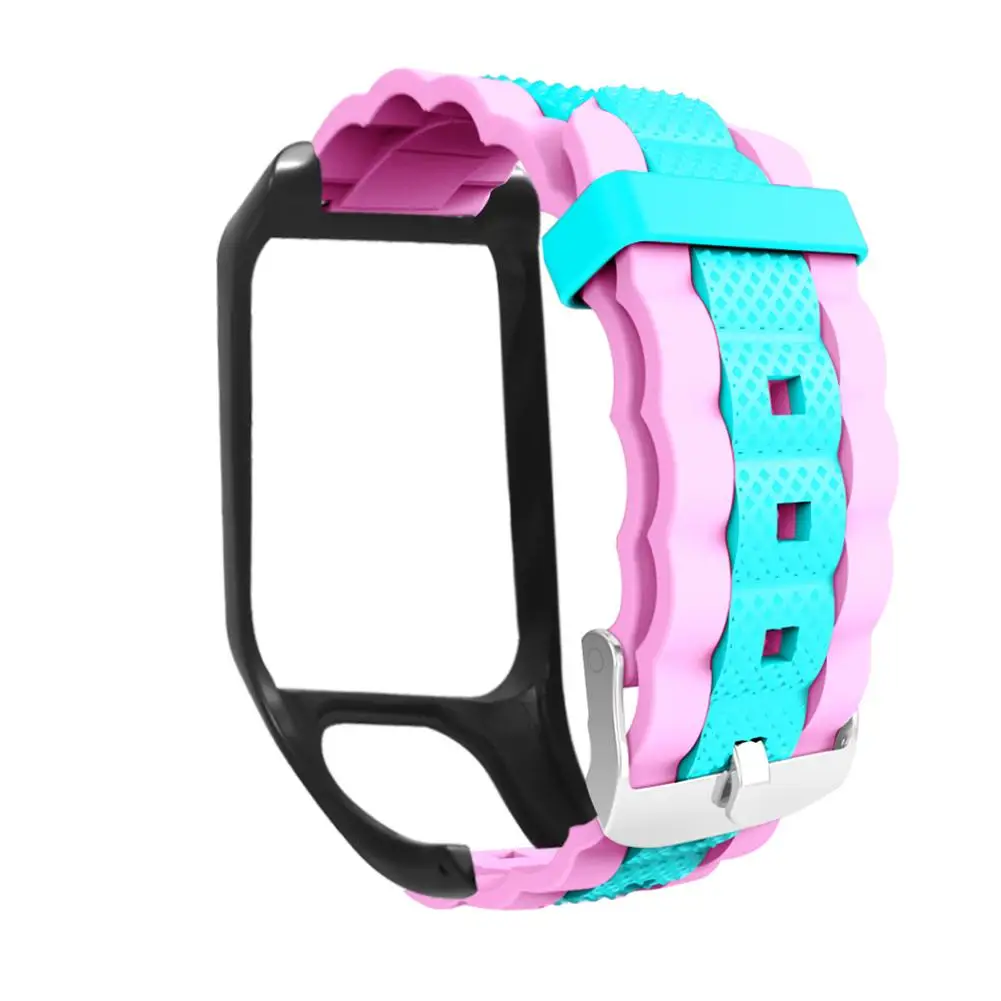 Сменный силиконовый ремешок для TomTom Runner 3 Adventurer Удобные часы Смарт замена