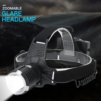 

BORUiT XHP70.2 LED Headlamp Flashlight Zoomable USB Rechargeable Headlight Waterproof Camping Fishing Head Torch Light 18650