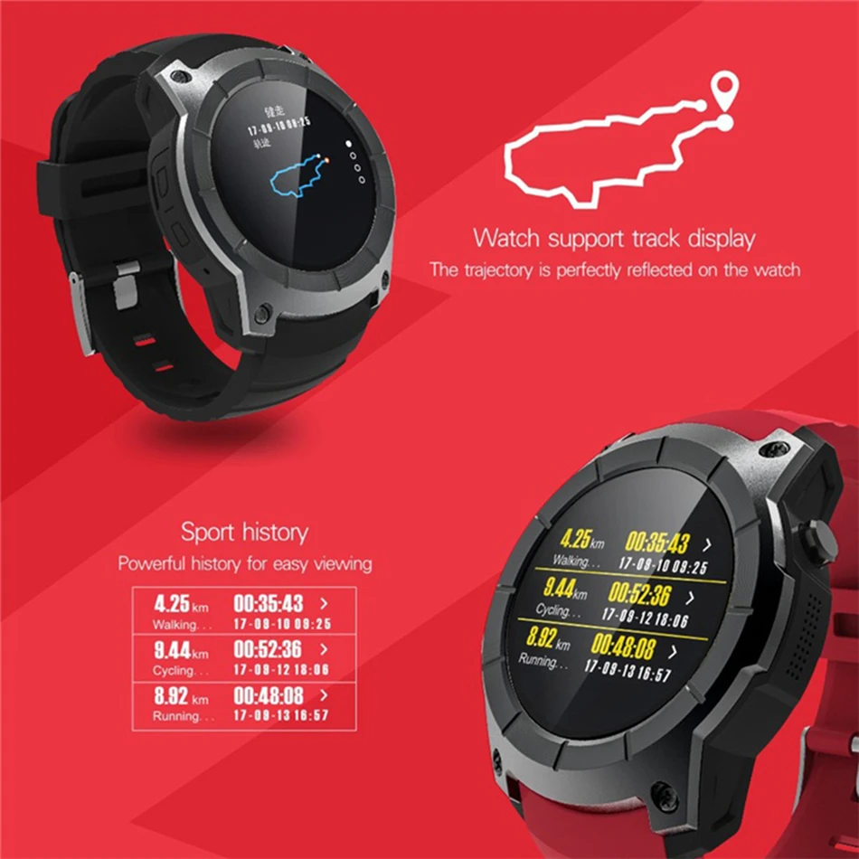 S958 gps для мужчин и женщин Смарт Часы сердечного ритма водонепроницаемый трекер сна вызов напоминание умные часы для iPhone samsung huawei xiaomi телефон