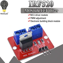 0-24V Top Mosfet Taste IRF520 MOS Fahrer Modul Für Arduino MCU ARM Raspberry pi