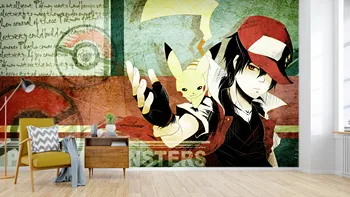 

[Self-Adhesive] 3D Pokemon 748848 Japan Anime Wall Paper mural Wall Print Decal Wall Murals