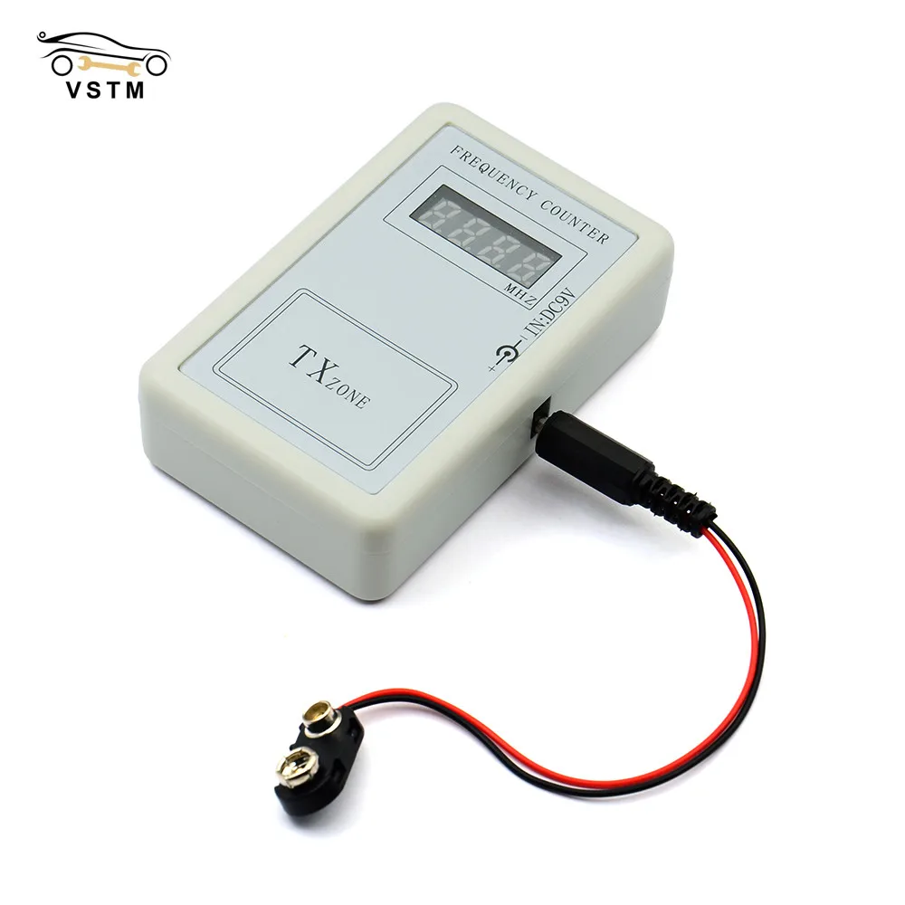 Detector Counter Measuring Instrument Digital Frequency Meter Counter Handheld Wireless Remote Control 250-450 MHZ