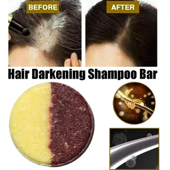 

Handmade Shampoo Bar Hair Darkening Washing Anti-dandruff Natural Cleaning Soap soap is designed to improve the hair condition