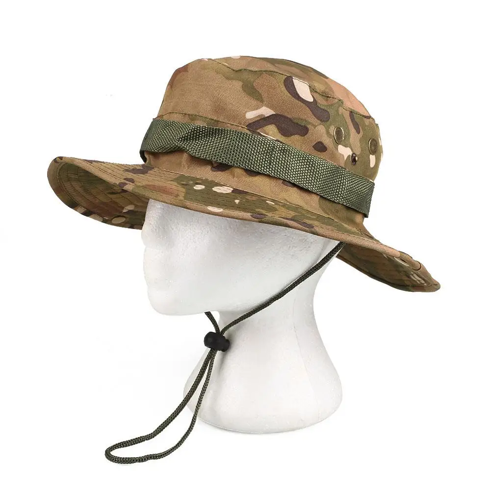 CP camouflage Шляпа от солнца CP камуфляж Рыбалка Boonie шапки - Цвет: CP camouflage