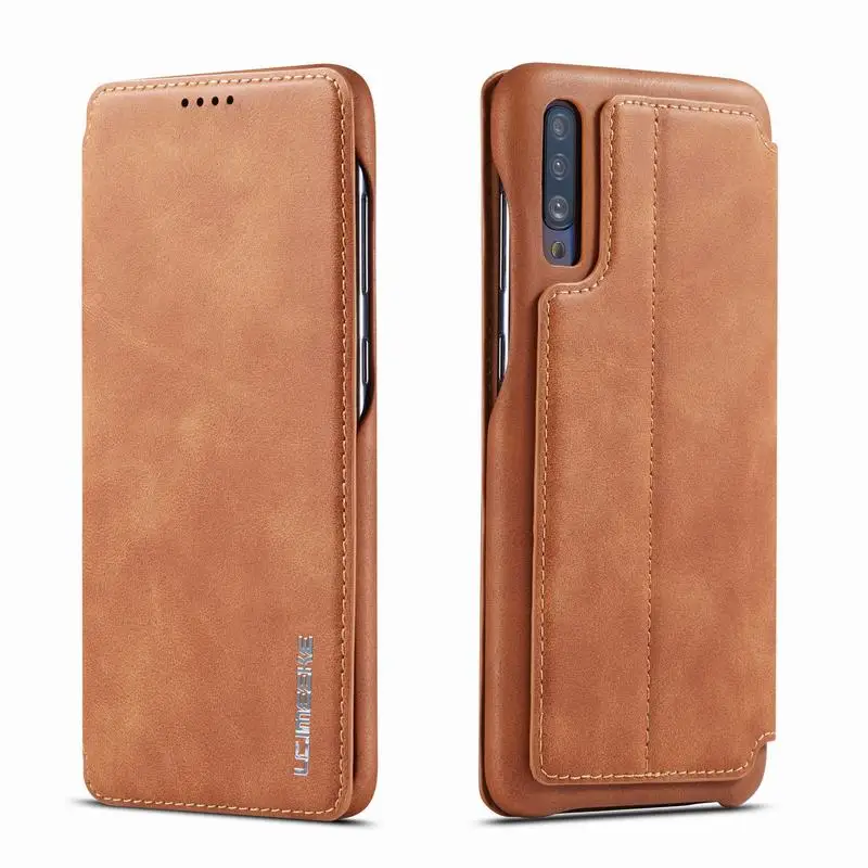 Магнитный чехол для Samsung Galaxy A50 с откидной крышкой бумажником A70 S A50S роскошный