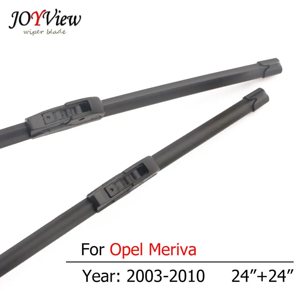 S410 стеклоочистители лобового стекла для Opel Meriva 2003 2004 2005 2006 2007 2008 2009 2010 Крюк Тип стеклоочистители 24+ 24 дюймов