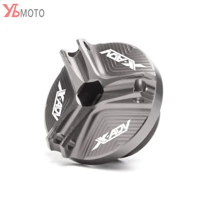 Oil Plug Titanium Крышка Резервуара тормозной жидкости для мотоциклов и заглушка масляного наполнителя для HONDA XADV X-ADV X ADV 300 750 1000 - Цвет: Oil Plug Titanium