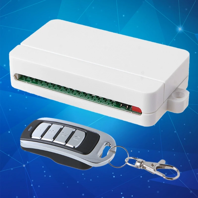 

AC 85V-250V 4CH WiFi Remote Switch Garage Door Receiver and RF Remote Controller