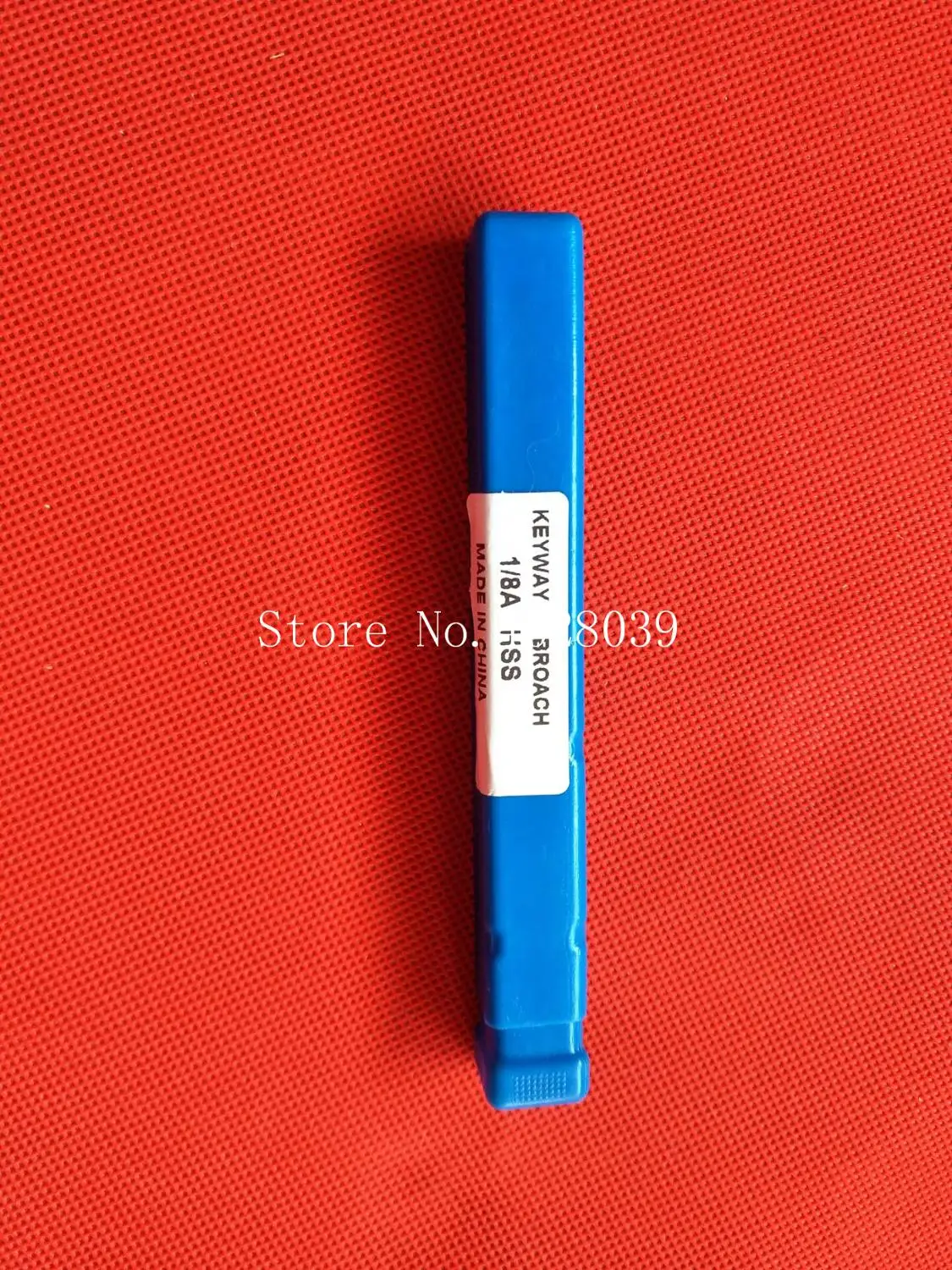 Keyway Broach 1/8" inch A Push Type High speed steel HSS Cutting Tool for CNC Broaching machine Metalworking