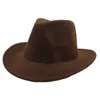 2022 Fashion Men Women Retro Cowboy Hat Roll Up Hat Wide Brim Hat Winter Outdoor Hat Size 56-58CM ► Photo 2/6