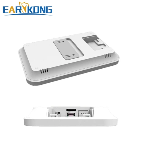 Earykong 433MHz 무선 키보드 터치 패드 초인종 버튼, G50 / G30 / PG103 / W2B WiFi GSM 알람 RFID 카드 충전식 4