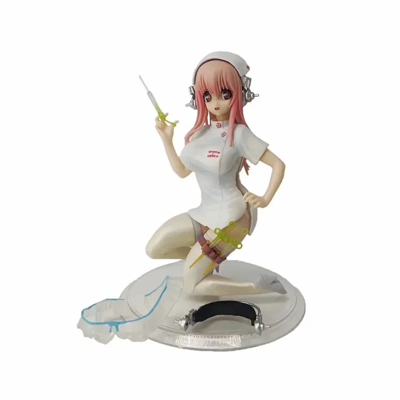 Аниме Супер SONICO сексуальная девушка медсестра загрузка SONICO 1/7 Масштаб Окрашенные Фигурки ПВХ фигурка Коллекционная модель игрушки для