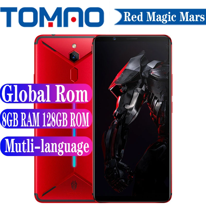 kingston 8gb ram Original ZTE Nubia Red Magic Mars mobile phone 6.0" 8GB RAM 128GB ROM Snapdragon 845 Octa core Front 16.0MP Rear 8MP Game Phone ram pc