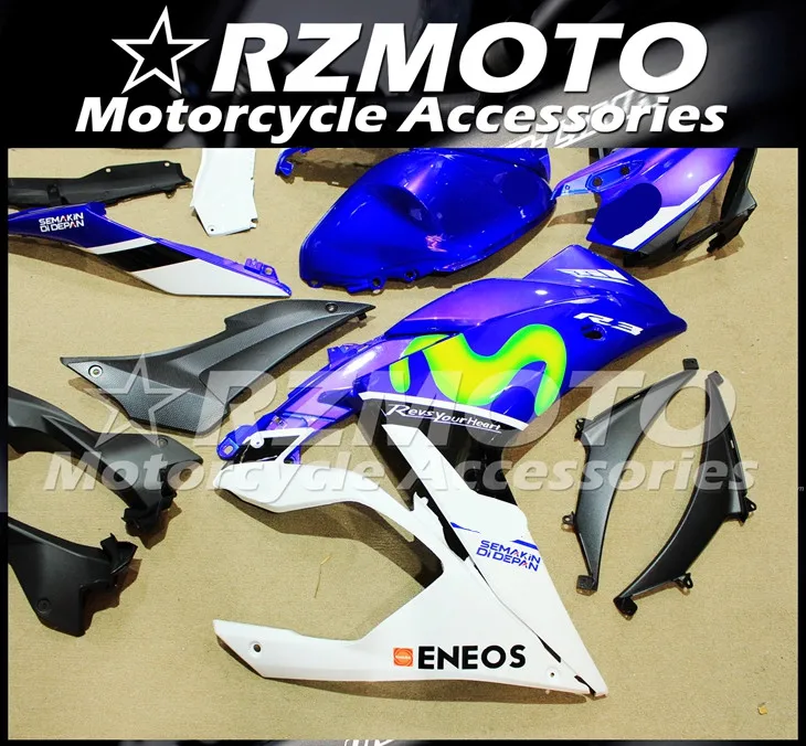 ABS мотоцикл обтекатель комплект для YAMAHA YZF R25 R3- год кузов литьевая форма Магазин № 1985