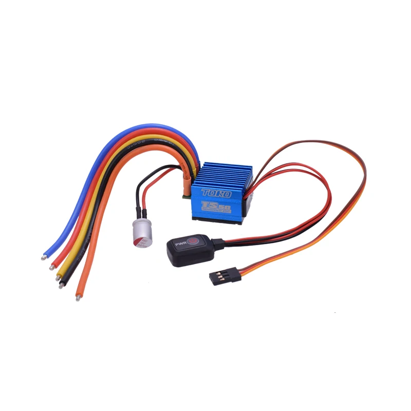 SkyRC TS50 50A ESC Бесщеточный датчик ed с 6 V/2A BEC датчик поддержки меньше бесщеточный мотор для 1/10 Багги и туристического автомобиля