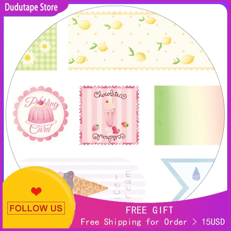 

Washi Tape Basic Sticker Journal Color Flag Decorative