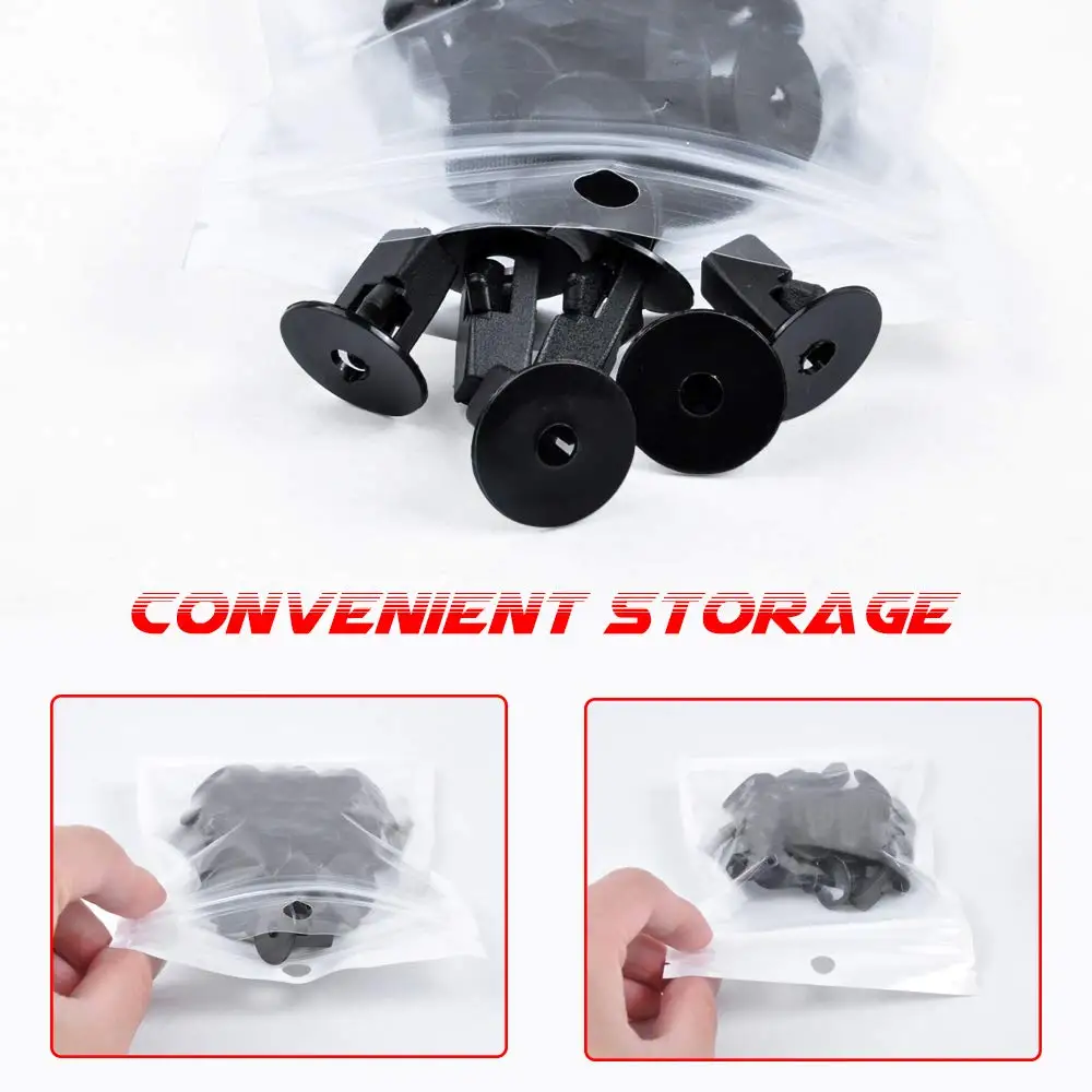 MIKKUPPA 20 шт подкрылок клипса для Toyota Tacoma 05-15, Camry 89-15, Corolla 98-02, нейлоновый крепеж