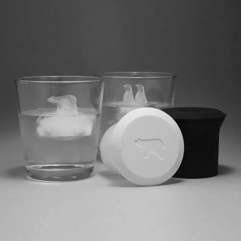 Webake Stampo Cubetti Ghiaccio in Silicone 15 Vassoio per Cubetti di Ghiaccio 3 x 3 cm Ideali per Alcolici, Whisky, Cocktail, Drink, Candy Budino (Set da 2