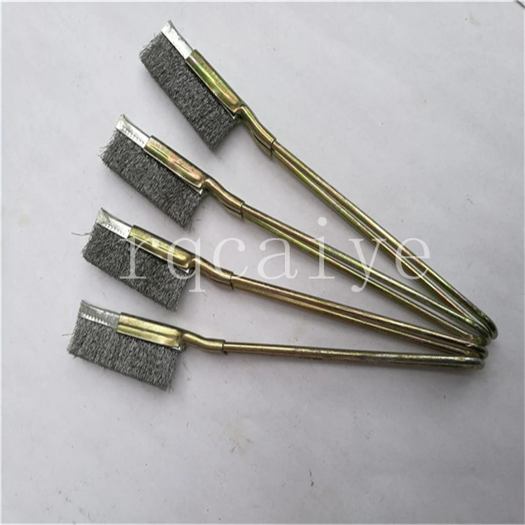 

10 шт. стальная Щетка для SM102 SM74 SM52 Roland печатная машина Komori устройство для захвата деталей pad стальная щетка