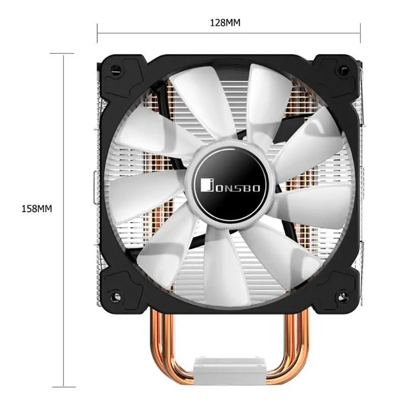 Jonsbo CR1000GT компьютер Процессор охлаждающий вентилятор 4 трубы 5V ARGB башня Тип чистый Медь тепла рабочего Вентилятор охлаждения радиатора для Intel/AMD