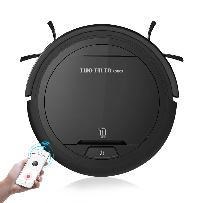 

K5W Smart Sweeping Robot Vacuum Cleaner Ultra-thin Automatic Mopping Machine Super Suction Low Noise APP Robot Sweep Suction