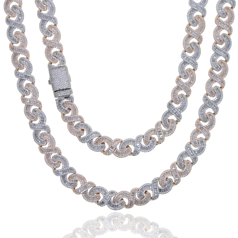 New Design Inifity Charm Cuban Chain 