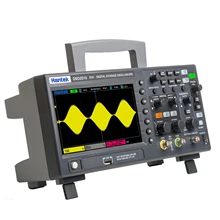 Osciloscopio de frecuencia de muestreo, herramienta multiusos, 7 pulgadas, TFT, pantalla LCD, 2 canales + 1 canales, 150MHz, ancho de banda, 1GSa/s, DSO2D15