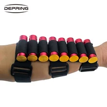 Тактический приклад для Дробовика Чехол предплечья рукав Shotshell держатель Mag Чехол для 12GA картридж