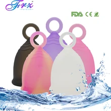 Free shipping Ring Cup Copa menstrual cup 100% Medical Grade silicone cup Feminine Hygiene Lady Cup health care menstrual cup