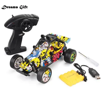 

1/20 2WD Graffiti Version 2.4GHz High-speed Racing Vehicle Off-Road Drift RC Car Toys christmas gifts toys for children