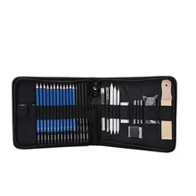 Art Set Painting Pencil Set Professional Wooden Pen Drawing Artists Tools Pen Art Supplies Kids Gift Box Office Stationery