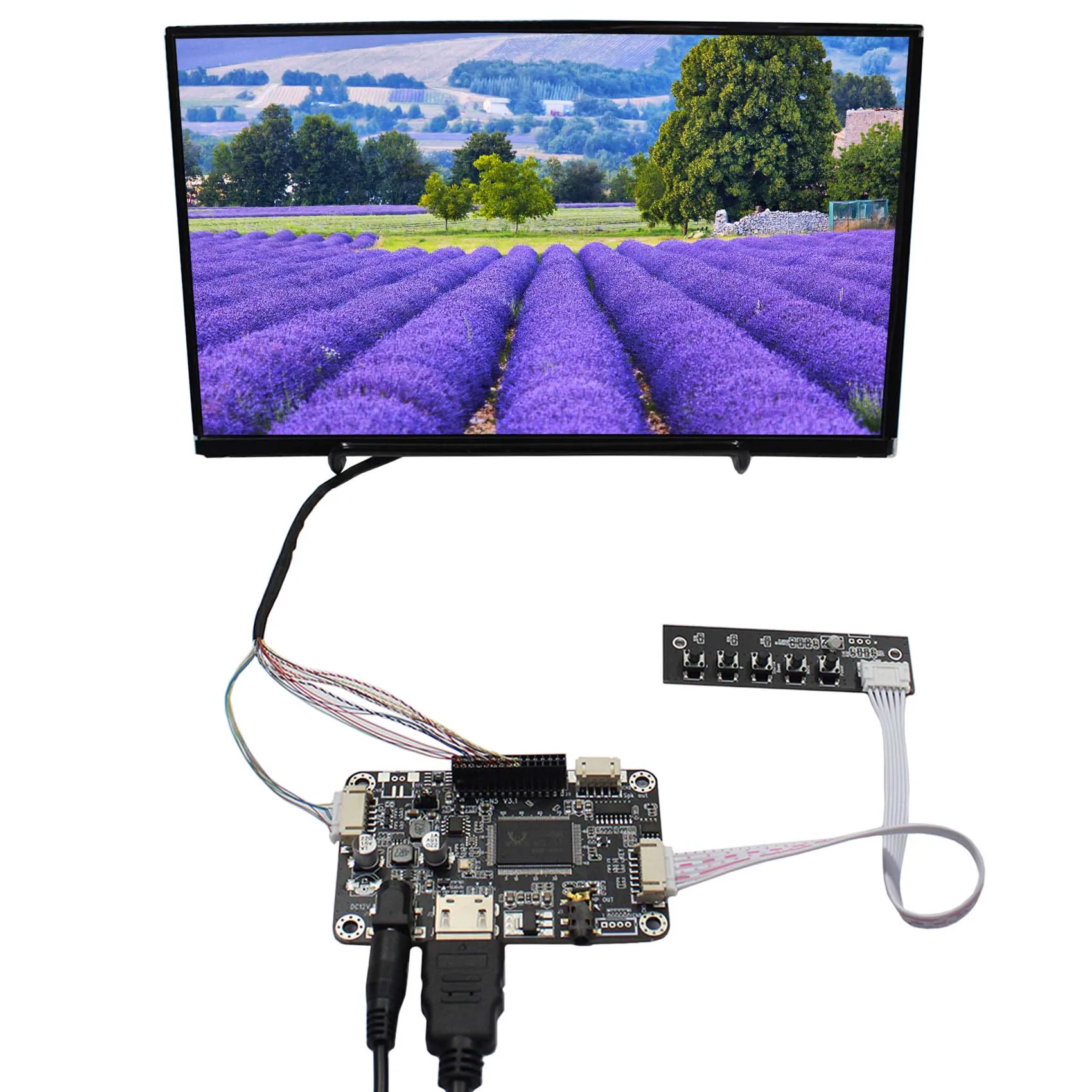

10.1inch B101XAN01.3 1366X768 10.1" LCD Screen with HD-MI LCD Controller Board