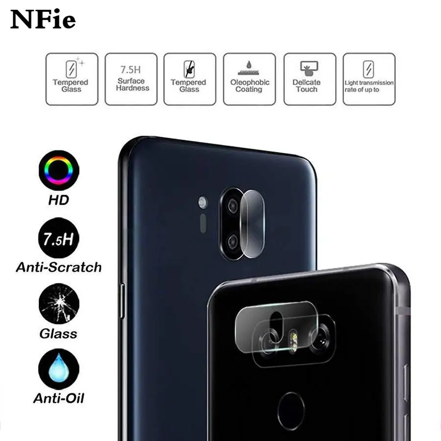 Задняя Камера объектив из закаленного Стекло для LG K40 stylo5 G8 G7 G6 G5 V10 V30 Защитная