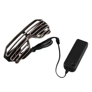 

LED Glasses Light Up Shades Flashing Rave Wedding Party Indoor/Outdoor Night Shows Activities Christmas decors Wholesale