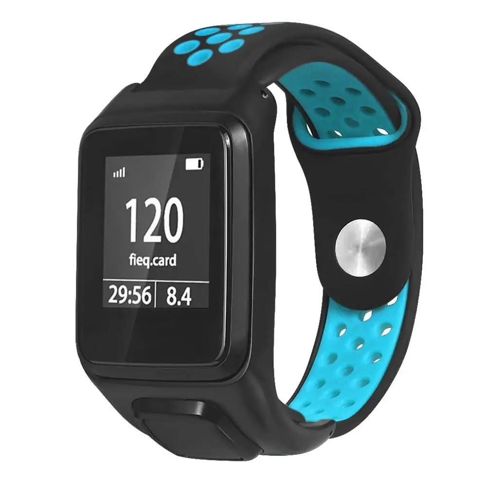 Силиконовый ремешок для часов TomTom 2-го 3-го поколения SPARK Series Runner 2 3 Series Golfer 2 Series Adventurer gps часы